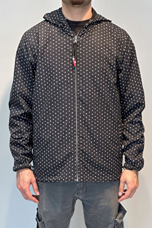 Erkek Çift Taraflı Mevsimlik Ceket Tek Üst REU-24726 Siyah | L