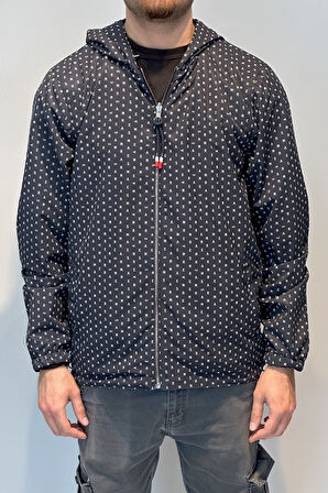 Erkek Çift Taraflı Mevsimlik Ceket Tek Üst REU-24726 Lacivert | XXL