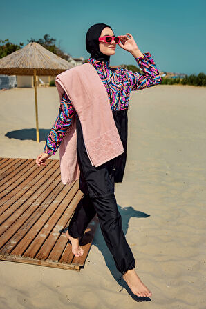 Remsa Paraşüt Tam Kapalı Tesettür Mayo R4807 Şebnem | L