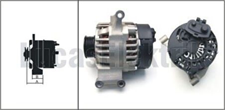 Fiat Alternator 12v 90a Fiat 500 Bravo İdea Linea Punto Panda Stilo - Lucas Lea0685