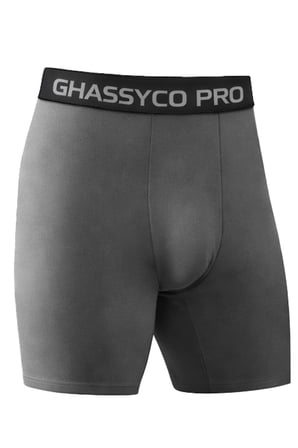 Ghassy Co. Erkek Pamuklu Likralı Spor Boxer 5'li Set Yumuşak Dokulu ve Rahat Kemerli