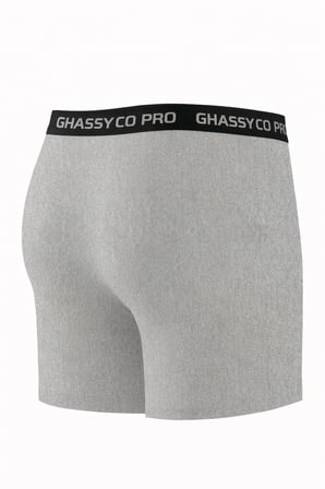 Ghassy Co. Erkek Pamuklu Likralı Spor Boxer 5'li Set Yumuşak Dokulu ve Rahat Kemerli