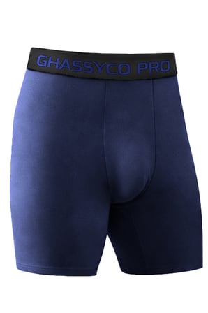 Ghassy Co. Erkek Pamuklu Likralı Spor Boxer 3'lü Set Yumuşak Dokulu ve Rahat Kemerli