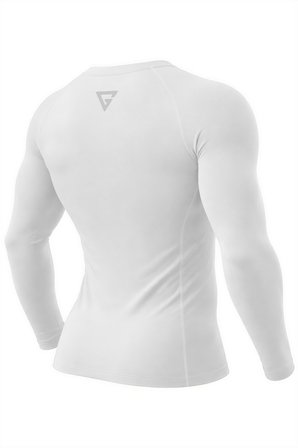 Ghassy Co. Erkek Pro Compression Nem Emici Atletik Performans Uzun Kollu Reglan Kol Spor Tişört