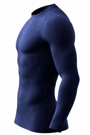 Ghassy Co. Erkek Pro Compression Nem Emici Atletik Performans Uzun Kollu Reglan Kol Spor Tişört