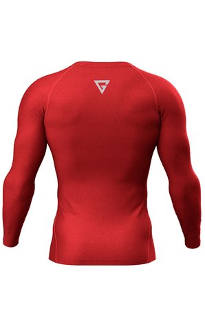 Ghassy Co. Erkek Pro Compression Nem Emici Atletik Performans Uzun Kollu Reglan Kol Spor Tişört