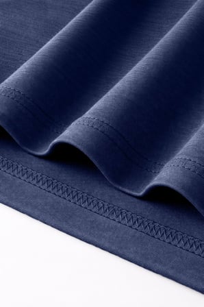 Ghassy Co. Erkek Balıkçı Yaka Pamuklu Likralı Vücuda Oturan Uzun Kollu Slim Fit Günlük Tişört
