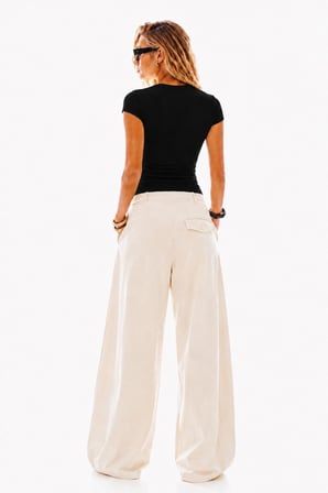 Ghassy Co. Kadın Basic Crop Bisiklet Yaka Slim Fit Esnek Kumaş Günlük Şık Yazlık Penye Spor Tişört
