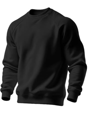Ghassy Co. Erkek Bisiklet Yaka Spor Sweatshirt Basic Günlük Rahat Pamuklu Uzun Kollu Sweat