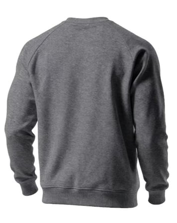 Ghassy Co. Erkek Bisiklet Yaka Spor Sweatshirt Basic Günlük Rahat Pamuklu Uzun Kollu Sweat