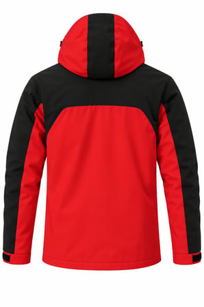 Ghassy Co. Ski Pro Series Kayak İçi Polarlı Rüzgar Geçirmez Su İtici Outdoor Softshell Mont