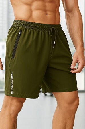 Ghassy Co. Erkek Running Spors Hızlı Kuruma Hafif Gym Koşu Spor Salonu Basketbol Şortu