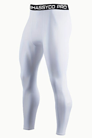 Ghassy Co. Erkek Basketbol Bisiklet Fitness Koşu Ultra Esnek Spor Tayt