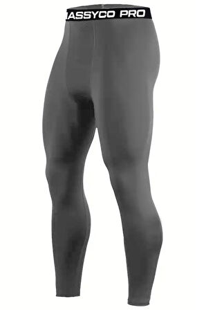 Ghassy Co. Erkek Basketbol Bisiklet Fitness Koşu Ultra Esnek Spor Tayt