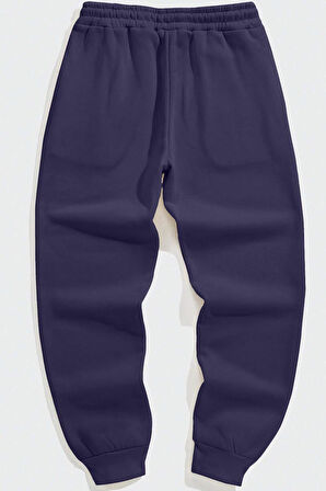 Ghassy Co. Erkek Günlük Rahat İçi Şardonlu Üç İplik Jogger Eşofman Altı