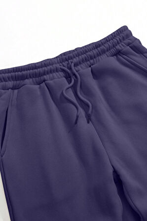 Ghassy Co. Erkek Günlük Rahat İçi Şardonlu Üç İplik Jogger Eşofman Altı