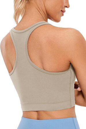 Ghassy Co. Kadın Racerback Running Yoga Egzersiz Fitness Spor Sütyen CRS004