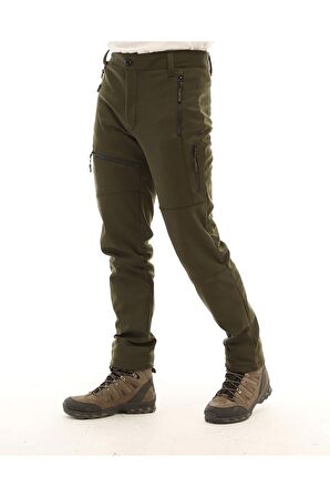 
Ghassy Co Erkek Içi Polarlı Tactical Outdoor Su Geçirmez Siyah Softshell Pantolon