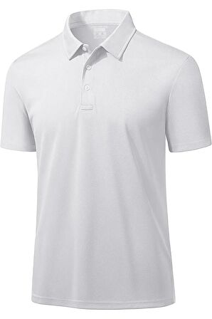 Ghassy Co. Erkek Golf Dry Fit Classic Tenis Casual Polo Yaka T-Shirt