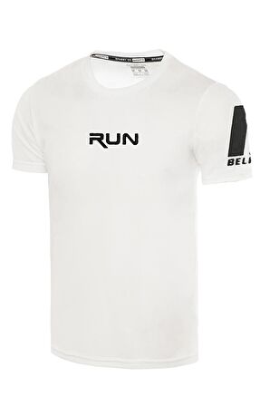 Ghassy Co. Erkek Nem Emici Hızlı Kuruma Performans Running Spor T-shirt