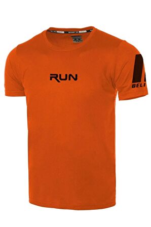 Ghassy Co. Erkek Nem Emici Hızlı Kuruma Performans Running Spor T-shirt