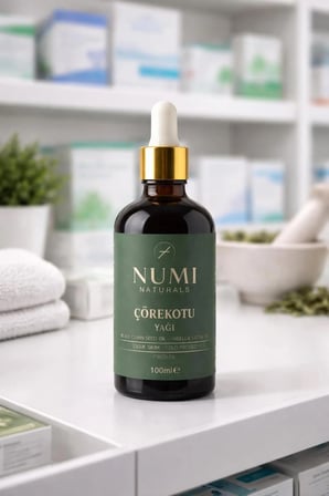 NUMI Naturals Soğuk Sıkım Çörekotu Yağı 100 ml | Yüksek Timokinon | Katkısız & Koruyucusuz