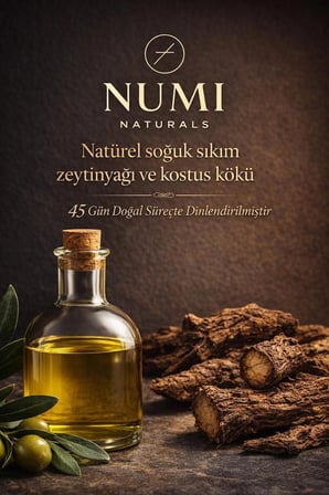 NUMI Naturals Udi Hindi Yağı 100 ml Premium Udim Kostus Yağı 45 Gün Dinlendirilmiş Özel Formül