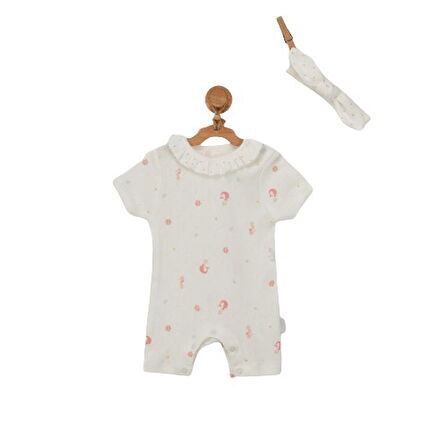 Andywawa AC22615 Mermaid Bebek Tulum Takım Ekru