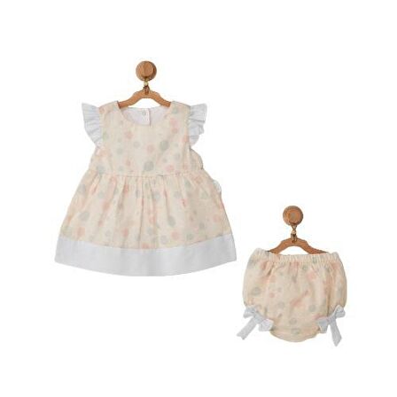 Andywawa AC22754 Soft Trend Bebek Elbise Takım Mint