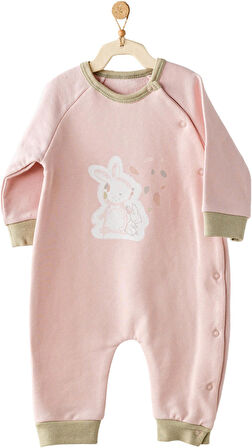 Andywawa AC24073 Baby Casual Bebek Tulum Pink