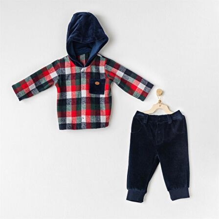 Andy Wawa 2li Takım New Year Lacivert Kırmızı