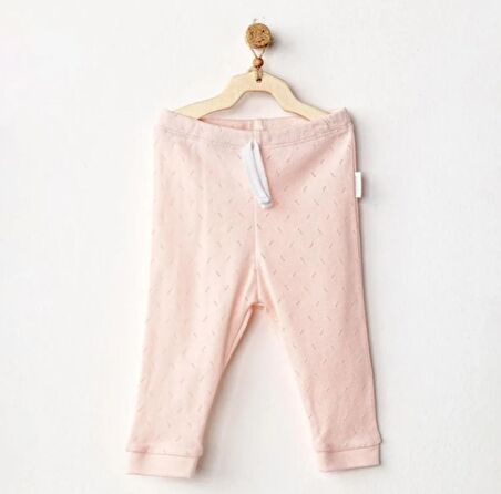 Andy Wawa Pantolon Jacquard Basic Pembe