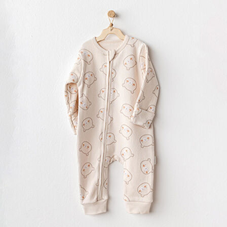 Erkek Bebek Tulum Romper Bear Time AC25183