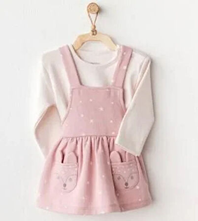 Andy Wawa Elbise Takım Puppy Gazelle Pembe