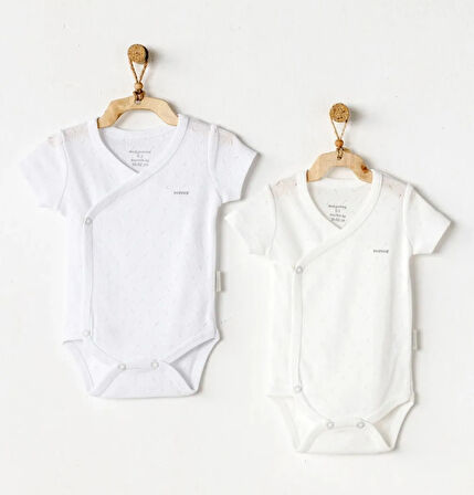 Andy Wawa Bebek Ekru Beyaz 2'li Body AC25554