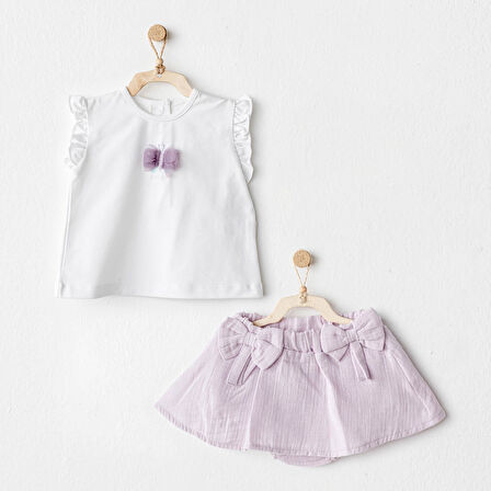 Kız Bebek Takım 2 Parça Set Magical Butterfly AC25575