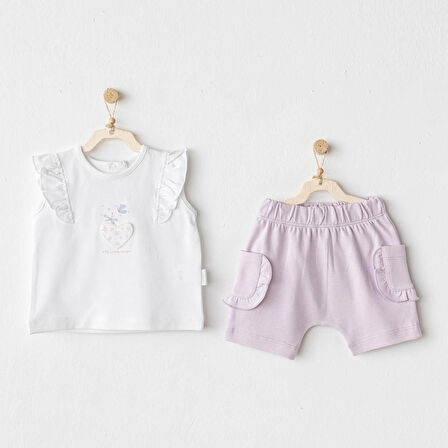 Kız Bebek Takım 2 Parça Set Magical Butterfly AC25581