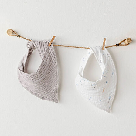 Andywawa My Happy Place Müslin 2'li Fular AC25616