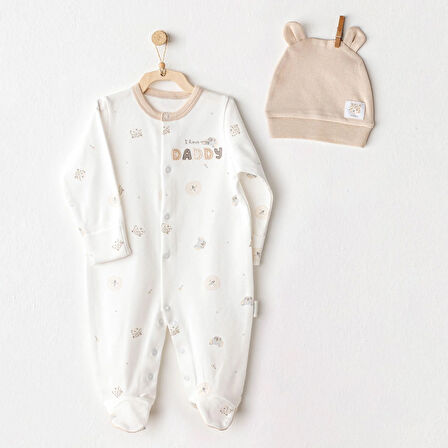Erkek Bebek Tulum Takim Romper AC25853