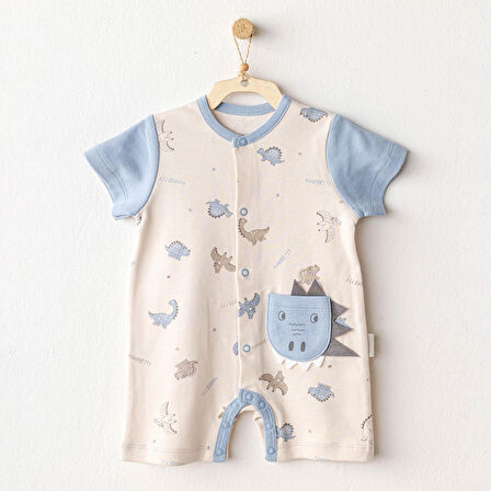 Erkek Bebek Tulum Romper Dino AC25917