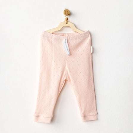 Andywawa Ac25556 Pants Jacquard Basic Pantolon Dark Pink