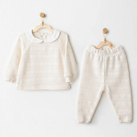 Andywawa AC26138 Wawa Exclusive 2`li Takım Ekru