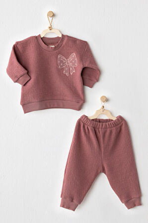 Kız Bebek Takım 2 Parça Set Casual AC26200
