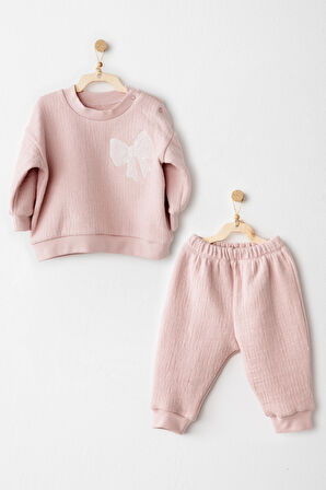 Kız Bebek Takım 2 Parça Set Casual AC26200