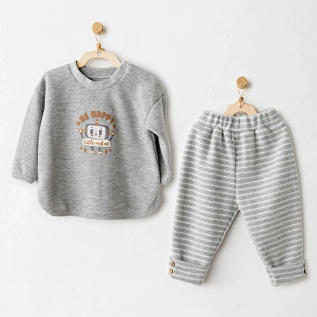 Casual 2'li Takım Grey