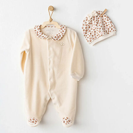 Andywawa AC26238 Little Leopard Tulum Ekru