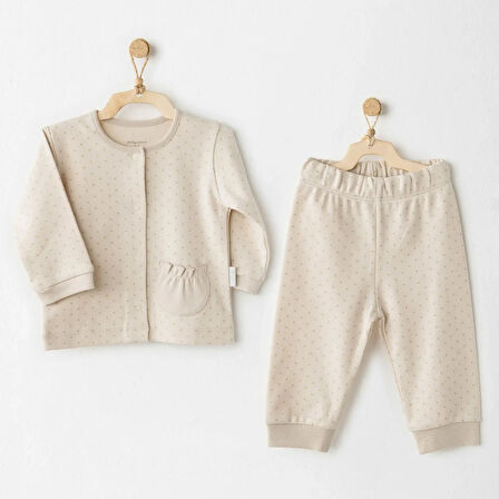 Andywawa AC26047 You Are Special 2`li Takım Bej