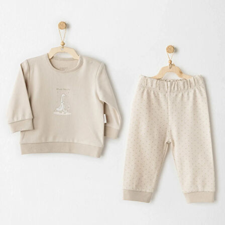 Andywawa AC26062 You Are Special 2`li Takım Bej