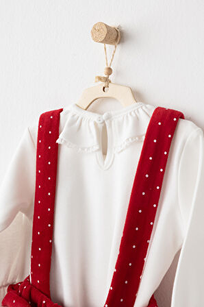 Kız Bebek Tulum Takım 3 Parça AC26314