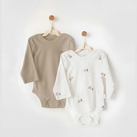 Andywawa 2'li Bebek Body AC26075